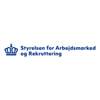 Styrelsen for Arbejdsmarked og Rekruttering - logo